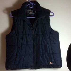 AMERICAN LIVING QUALITY BRAND NAVY VEST